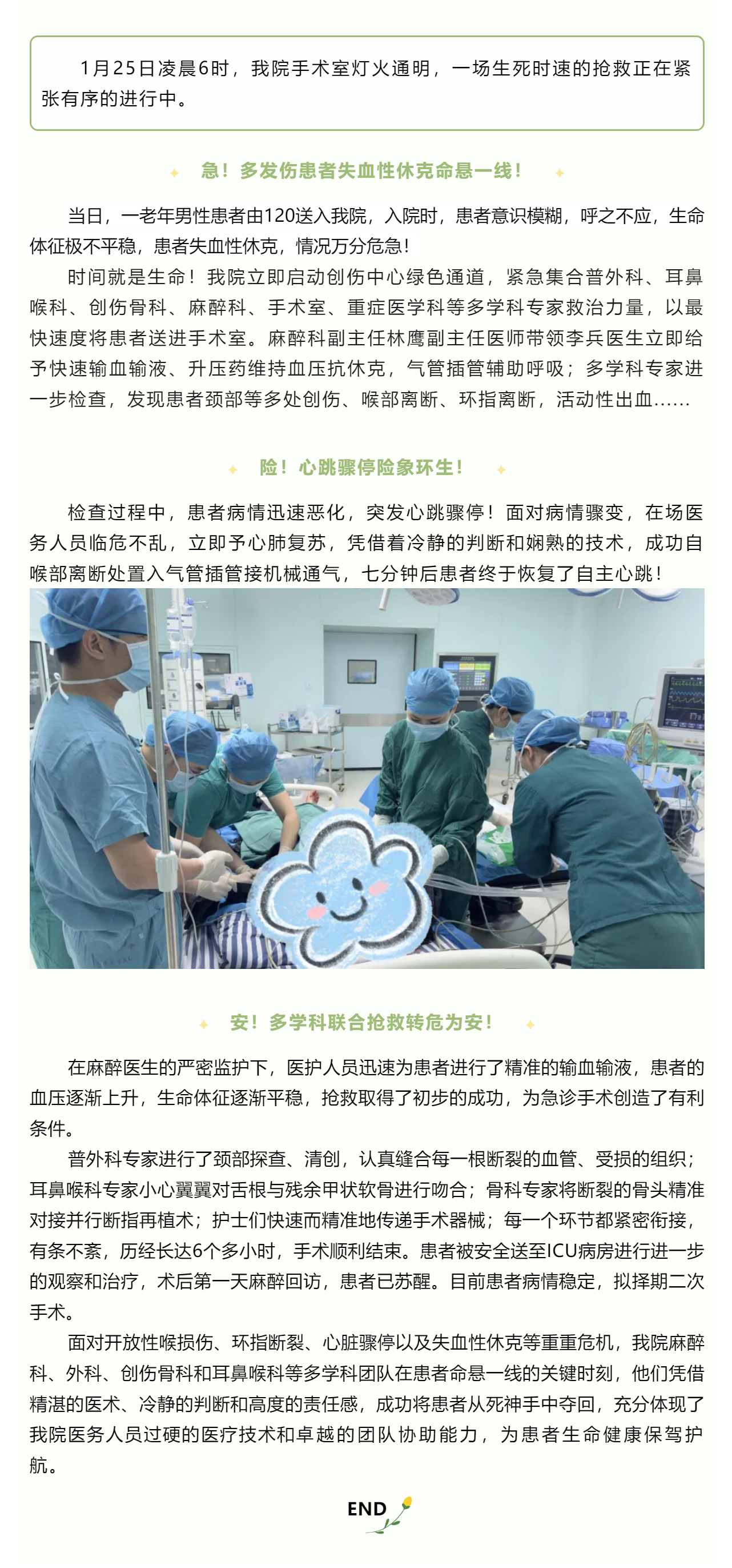 與死神賽跑，與生死競速——我院多學(xué)科合作成功搶救一例多發(fā)傷患者.png
